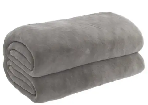 Pătură grea cu husă, gri, 200x200 cm, 13 kg, textil - 2/5