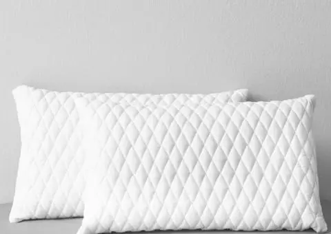 Perne, 2 buc., 80x40x14 cm, spumă cu memorie - 1/5