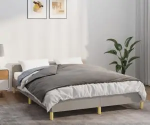 Pătură grea cu husă, gri, 152x203 cm, 7 kg, material textil
