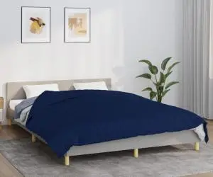 Pătură grea, albastru, 200x220 cm, 13 kg, textil