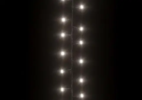 Instalație compactă cu 2000 LED-uri, alb rece, 45 m, PVC - 5/5