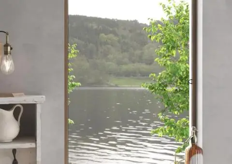 Plasă de insecte pentru ferestre, maro, 90x120 cm - 1/5