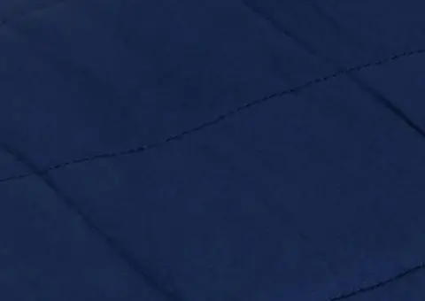 Pătură cu greutăți, albastru, 138x200 cm, 6 kg, material textil - 4/5