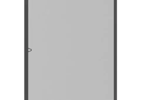 Plasă insecte pentru ferestre, antracit, 80x100 cm - 4/5