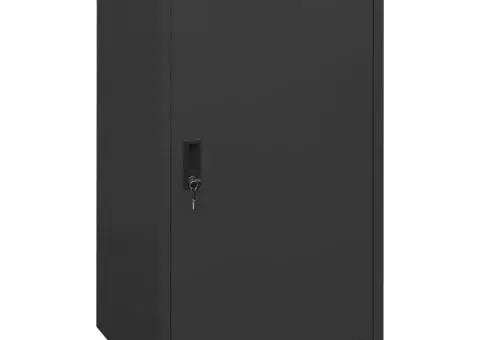 Dulap pentru șa, antracit, 53x53x105 cm, oțel - 1/5