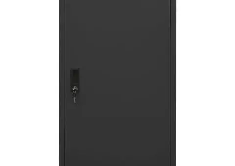 Dulap pentru șa, antracit, 53x53x105 cm, oțel - 2/5