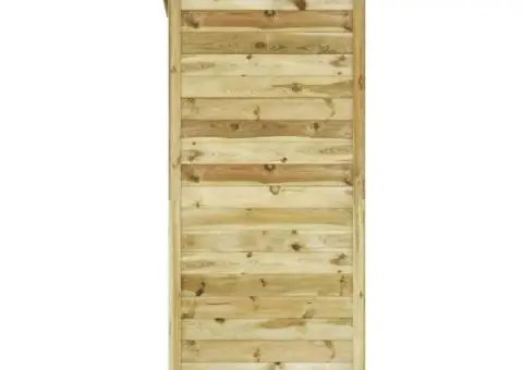 Șopron de grădină pentru depozitare, lemn de pin tratat - 4/5