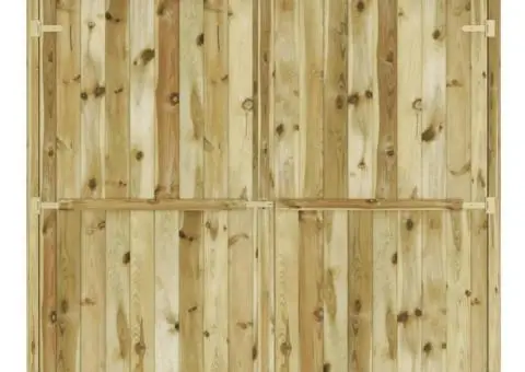 Șopron unelte grădină, lemn pin impregnat, 182 x 76 x 175 cm - 3/5