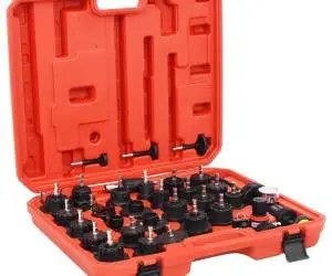Set manometru universal rezervor de apă pentru mașină, 32 piese