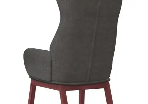 Scaun de relaxare, gri închis, material textil - 5/5