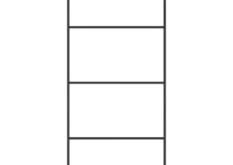 Ușă glisantă, negru, 90x205 cm, sticlă ESG mată și aluminiu - 2/5