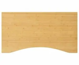 Blat de birou, 100x60x1,5 cm, bambus