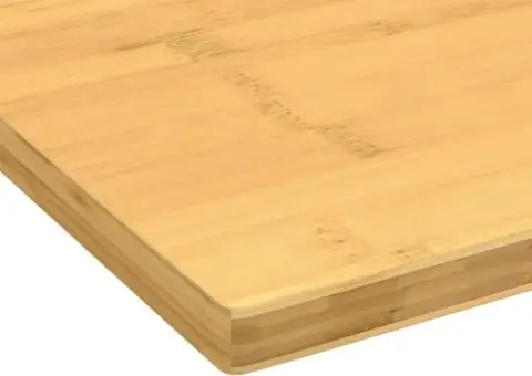 Blat de birou, 100x60x1,5 cm, bambus - 3/4
