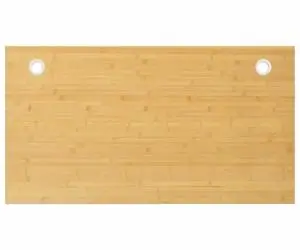 Blat de birou, 100x60x4 cm, bambus