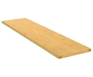Raft de perete, 80x20x1,5 cm, bambus