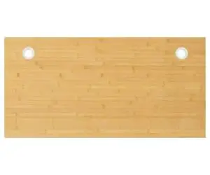 Blat de birou, 110x55x1,5 cm, bambus