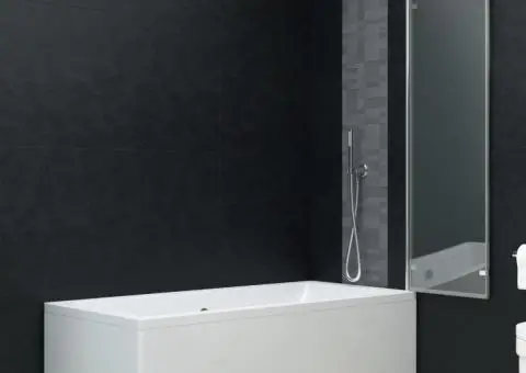 Cabină de duș pliabilă, 3 panouri, 130 x 138 cm, ESG - 4/5