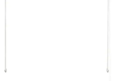 Copertină retractabilă, albastru și alb, 150 x 150 cm - 5/5