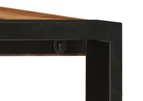 Masă de bucătărie, 160x80x75 cm, lemn masiv de acacia - 4/5