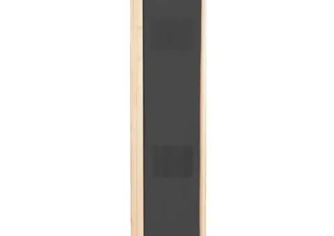 Paravan de cameră cu 3 panouri, gri, 120x170x4 cm, textil - 4/5