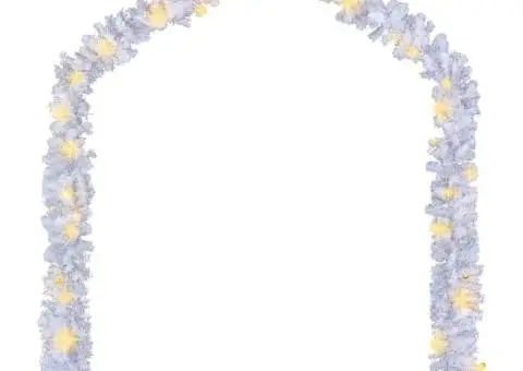 Ghirlandă de Crăciun cu lumini LED, alb, 5 m - 2/5