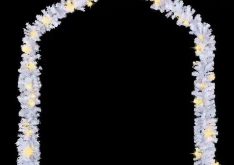 Ghirlandă de Crăciun cu lumini LED, alb, 5 m - 3/5