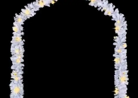 Ghirlandă de Crăciun cu lumini LED, alb, 20 m - 3/5