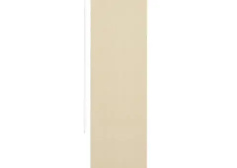 Jaluzea tip rulou de exterior,crem, 60x230 cm, HDPE - 2/5