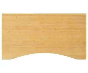 Blat de birou, 110x60x2,5 cm, bambus