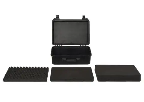 Bagaj de zbor portabil, negru, 47x36x18 cm, PP - 2/5