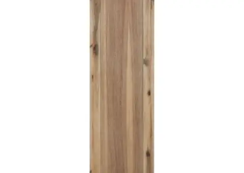 Bibliotecă cu 4 rafturi, 80x30x110 cm, lemn masiv de acacia - 4/5