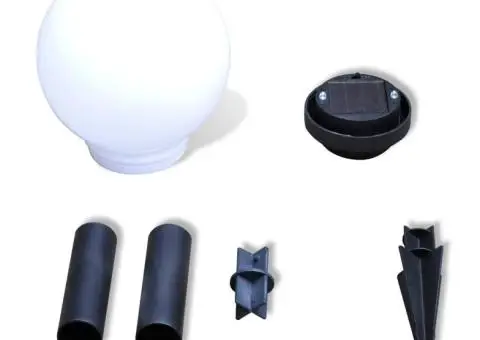 Lămpi de exterior pentru alei LED 4 buc. 15 cm, cu țăruș de sol - 5/5