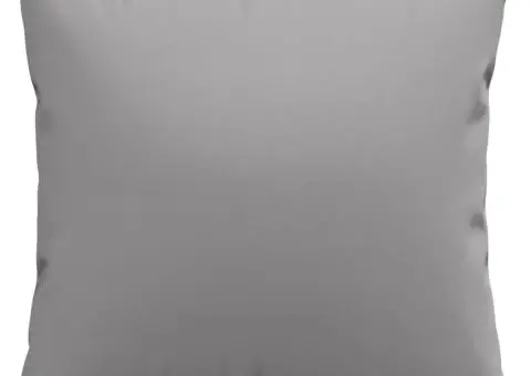 Perne decorative, 4 buc., gri, 50x50 cm, material textil - 3/5