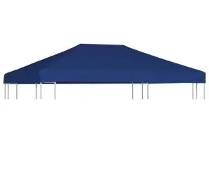 Acoperiș de pavilion, 310 g/m², albastru, 4 x 3 m