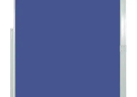 Copertină laterală retractabilă, albastru, 160x500 cm - 2/5