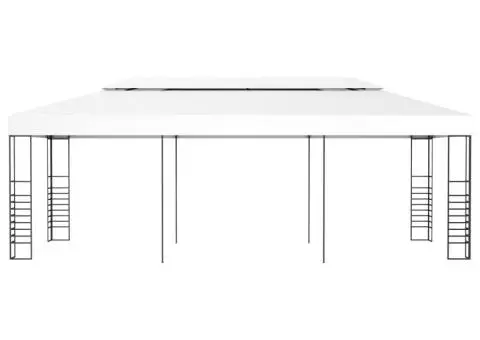 Pavilion marchiză, alb, 6 x 3 m - 2/5