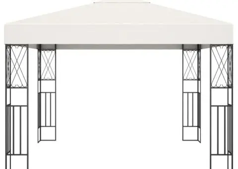 Pavilion, crem, 3 x 3 m, material textil - 2/5