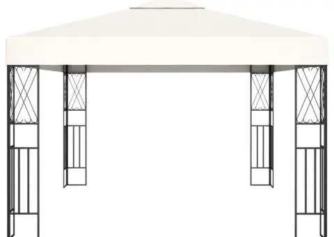 Pavilion, crem, 3 x 4 m, material textil - 3/5