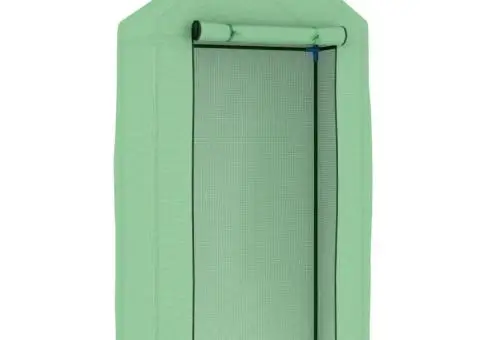 Seră cu cadru din oțel, 0,5 m², 1 x 0,5 x 1,9 cm - 3/5