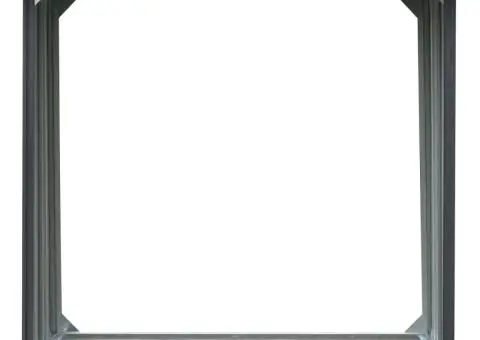 Șopron depozitare lemne, oțel galvanizat, 172x91x154 cm, gri - 3/5