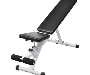 Bancă de abdomene și exerciții fitness
