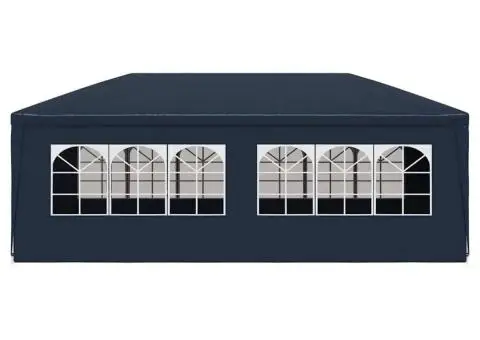 Cort de petrecere, albastru, 3 x 6 m - 5/5