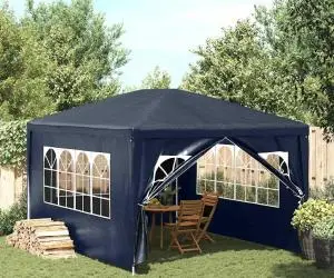Cort de petrecere, albastru, 3 x 4 m