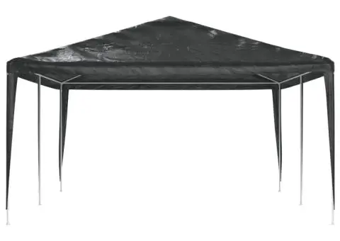 Cort de petrecere profesional, antracit, 4 x 6 m, 90 g/m² - 4/5