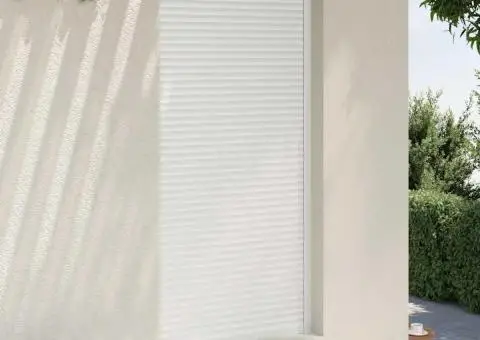 Oblon rulant, alb, 100 x 210 cm, aluminiu - 3/5