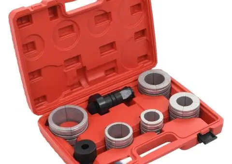 Set expandor țevi, 8 piese, oțel nealiat și aluminiu - 1/5