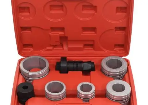 Set expandor țevi, 8 piese, oțel nealiat și aluminiu - 2/5