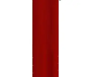 Paravan de balcon, roșu, 80 x 240 cm, țesătură oxford