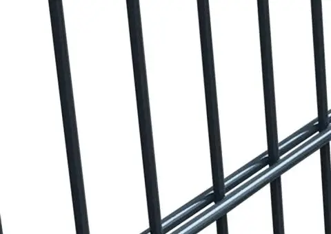Poartă de gard, antracit, 106x248 cm, oțel - 5/5