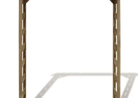 Șopron lemne de foc, 150 x 44 x 176 cm, lemn de pin tratat - 2/5